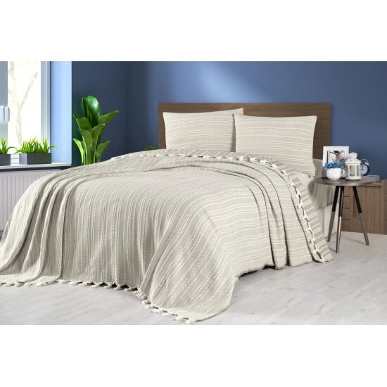 фото Покрывала ARYA HOME Arya Anna 250x260 Бежевый