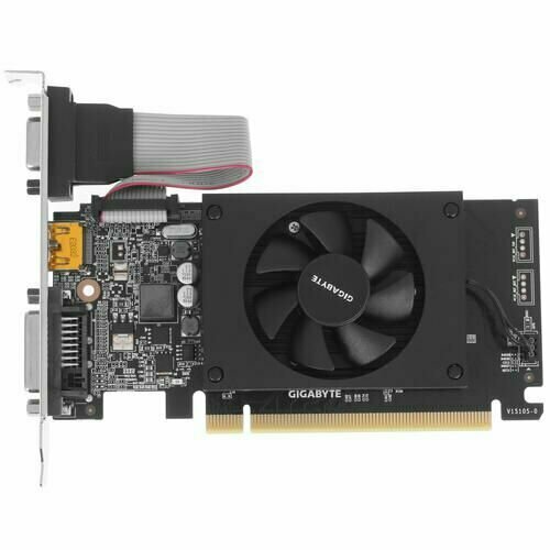 Видеокарта GIGABYTE GeForce GT 710 2GB (GV-N710D3-2GL) rev 2.0, Retail