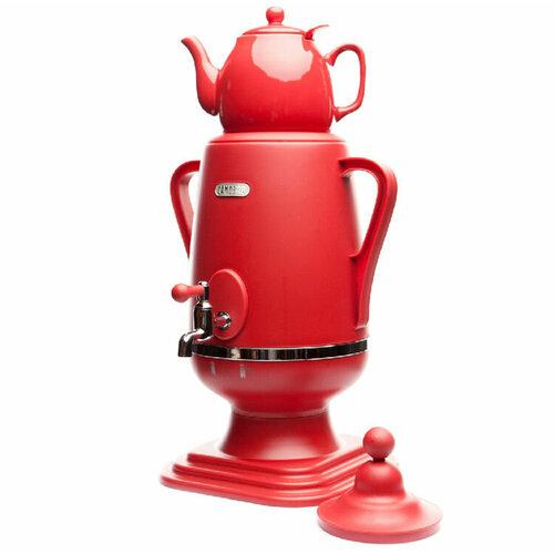 Самовар электрический комфорт СА-800G красный 477000₽