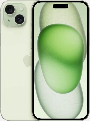 Изображение товара Смартфон Apple iPhone 15 Plus 256 ГБ, Dual: nano SIM + nano SIM, Green зеленый