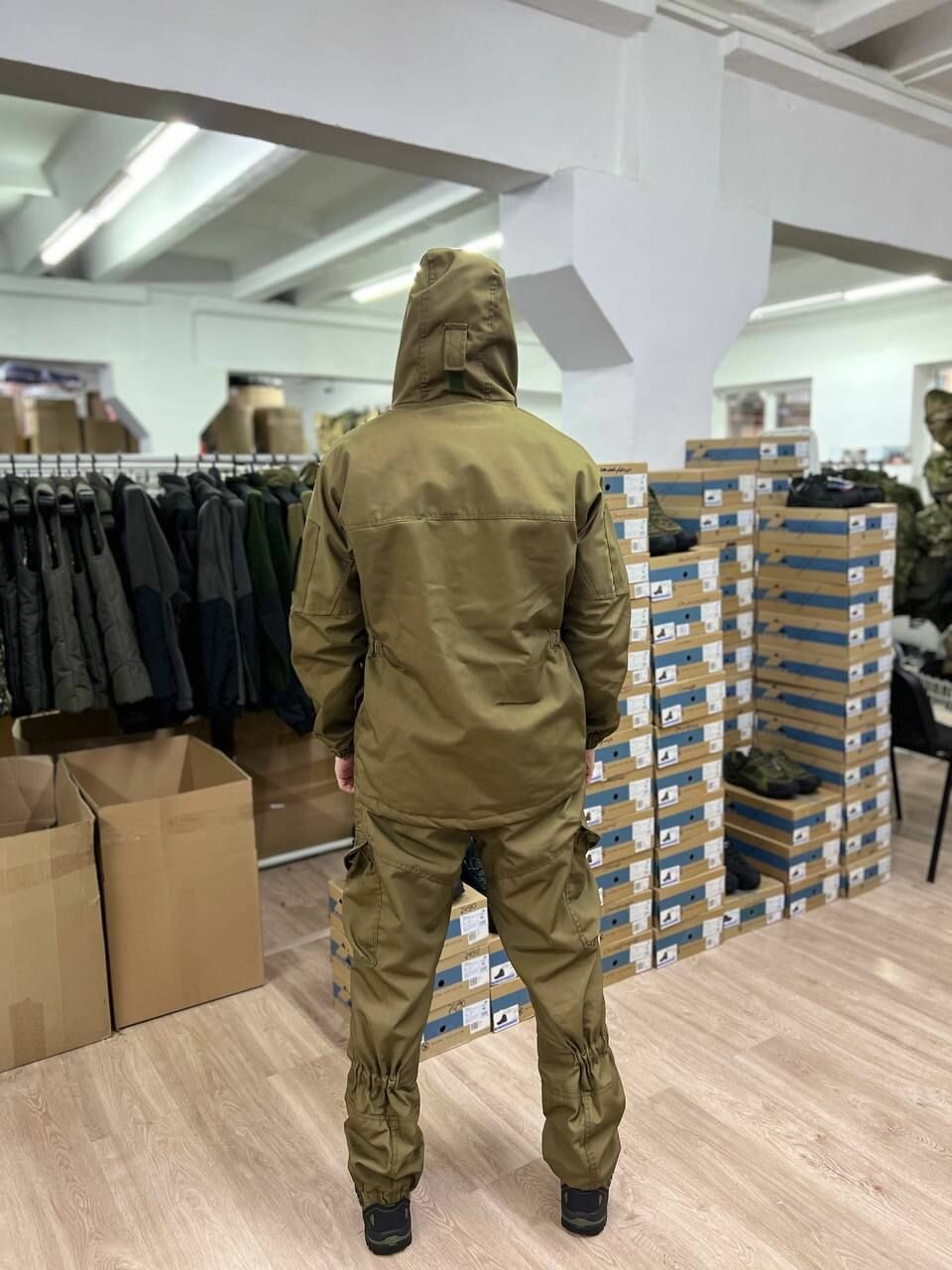 Костюм горка 6 флис осень-зима торнадо песок — фото 1