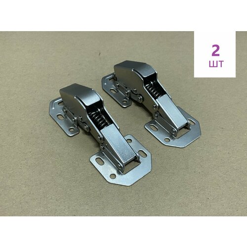 Петли с доводчиком без врезки 90-Soft 2шт открывание 90 градусов 539₽