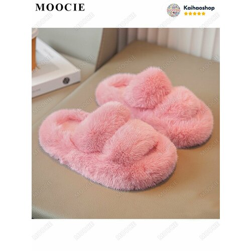 фото Тапочки moocie, размер длина стопы 16.5 см, pink
