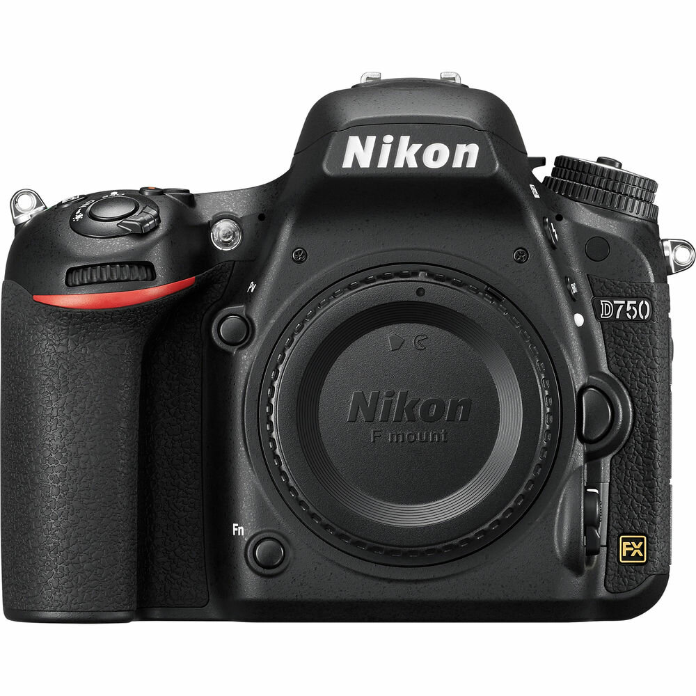 Фотоаппарат Nikon D750 Body, зеркальный, черный, полнокадровый