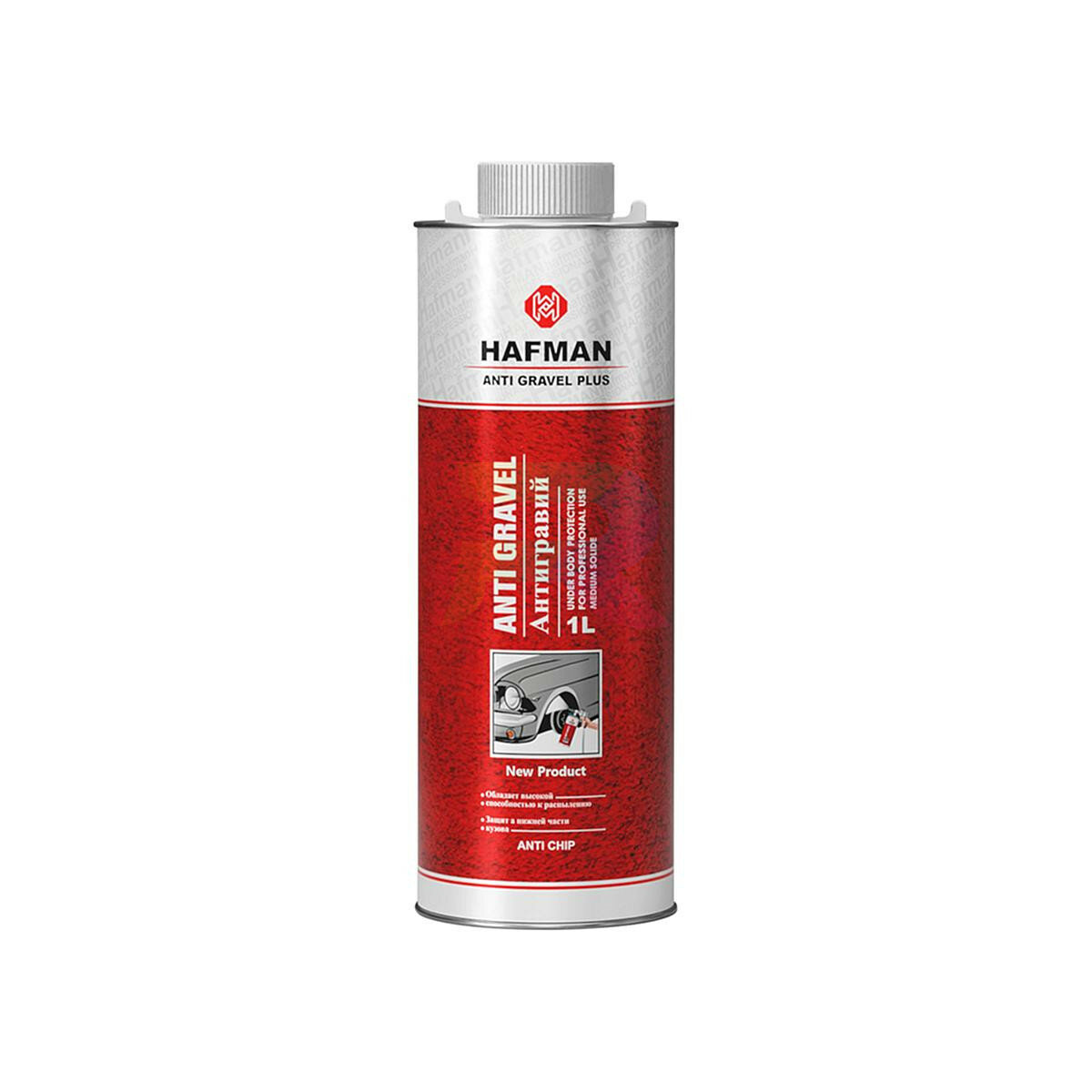 Антигравий автомобильный Hafman Anti Gravel Plus белый евробаллон 1 л.
