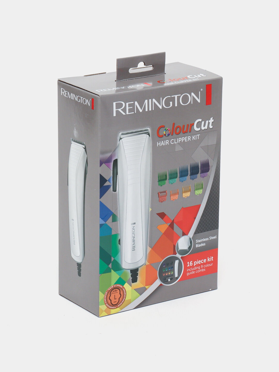 Машинка для стрижки волос Remington HC5035 E51 ColourCut Hair Clipper, триммер — фото 1