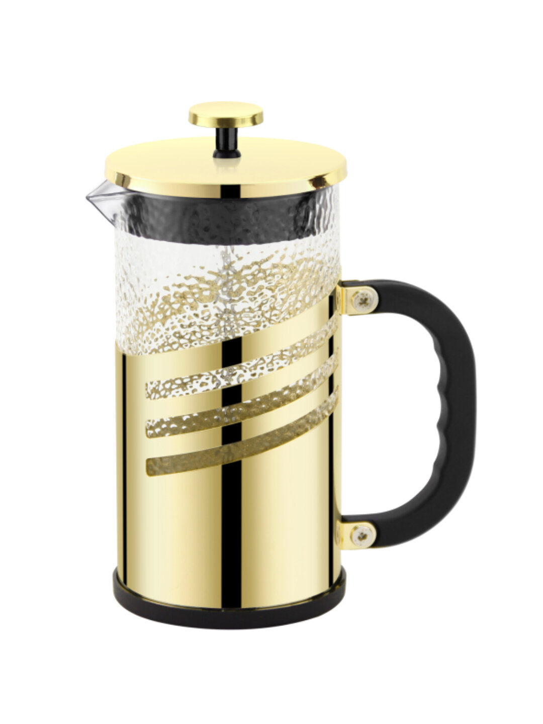 Haus Roland Френч-пресс для чая и кофе, 1000 мл (3 цвета) - Золотой