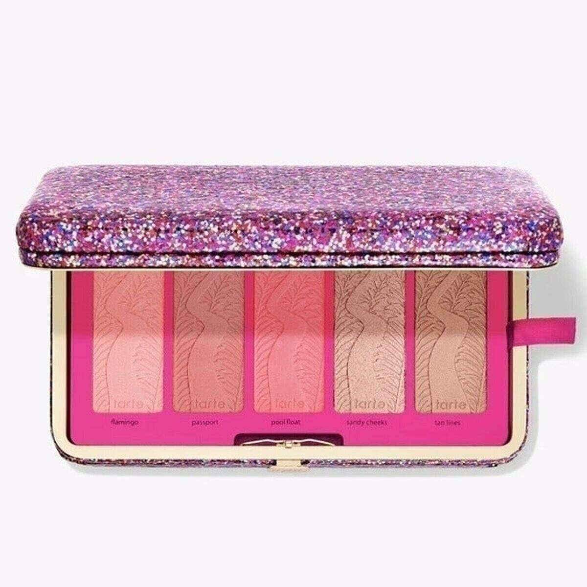 Tarte Life Of The Party Clay Blush Palette & Clutch — палетка румян с клатчем