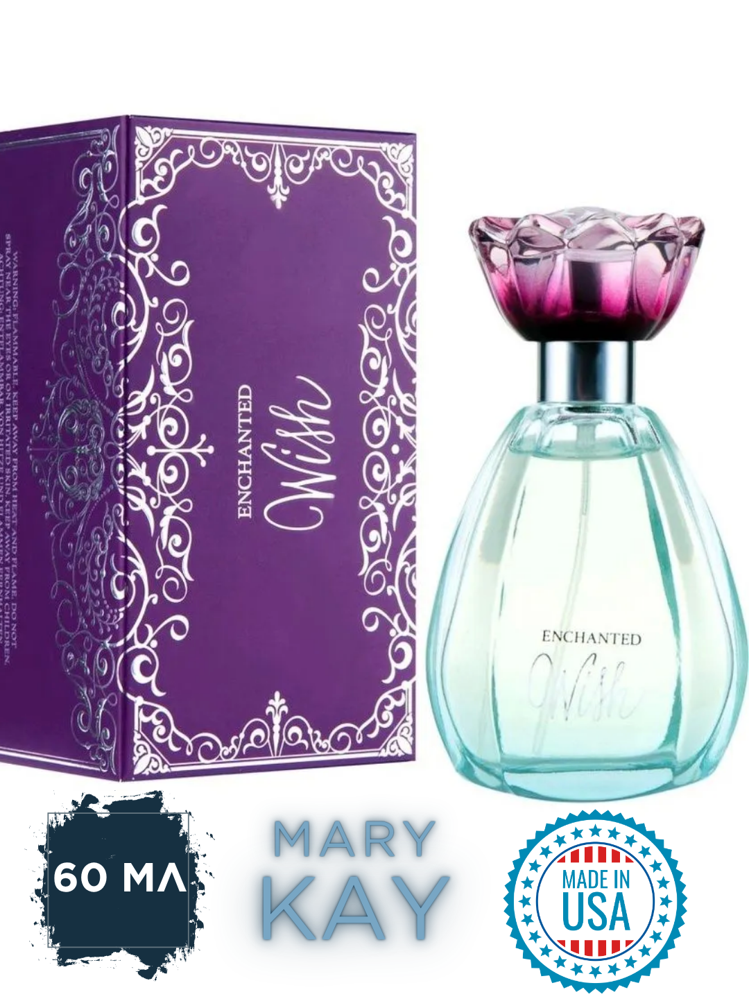 Туалетная вода для женщин Mary Kay Enchanted Wish, нежный цветочно-фруктовый аромат, 60 мл