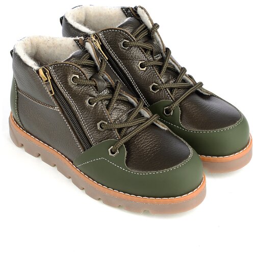 фото Ботинки tapiboo, размер 26, зеленый