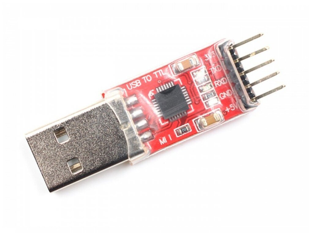 USB-TTL (USB-UART) программатор (CP2102), 5-pin