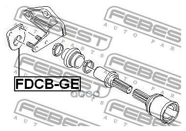 Подшипник Приводного Вала Ford Mondeo Ge 2000-2007 Febest арт. FDCB-GE