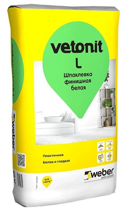 фото Шпатлевка Weber L