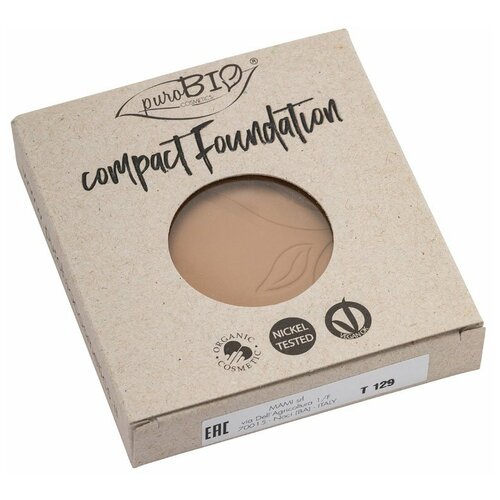 PuroBIO Тональное средство Compact Foundation Refill, 9 г, оттенок: 04