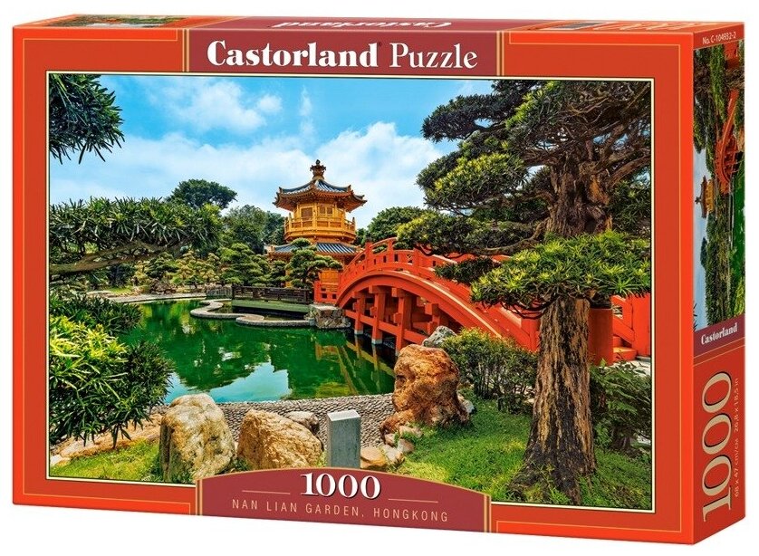 Puzzle-1000 Сад Нан Лиан, Гонконг Castorland - фото №1