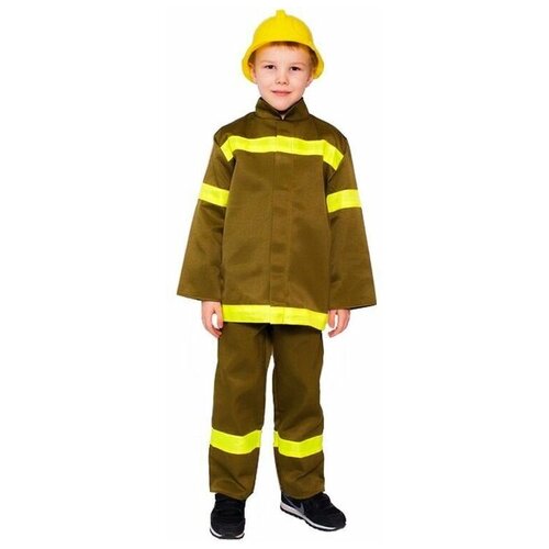 Сюжетно-ролевой костюм Пожарный, рост 122-134 см