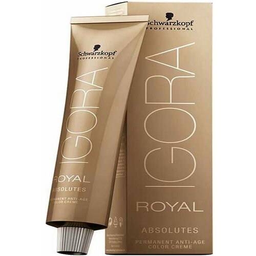 Краска для волос Schwarzkopf Professional, Igora Royal Absolute 5-50, стойкая для седины, 60 мл