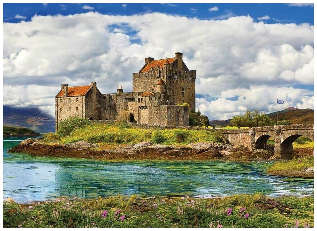 Пазл Eurographics Замок Эйлен-Донан Шотландия, 1000 элементов - фото №2