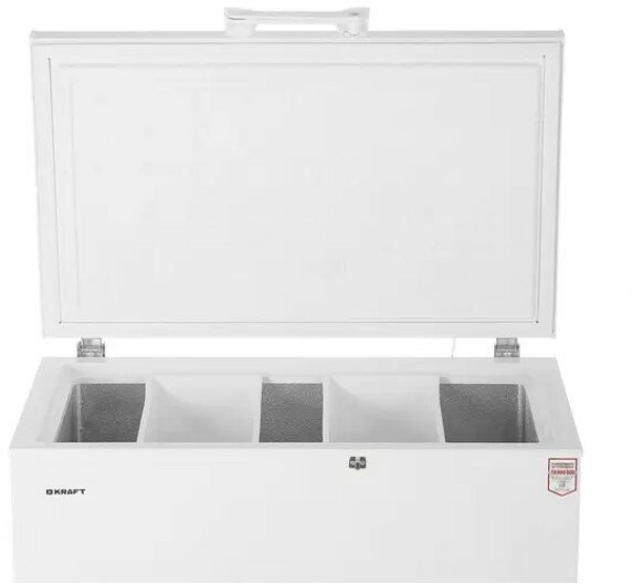 KRAFT BD (W)-310BL Морозильный ларь KRAFT BD (W)-310BL белый - фотография № 6