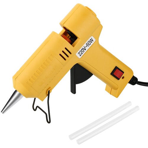 Клеевой пистолет DEKO DKGG60 60 Вт без аккумулятора желтый 499₽