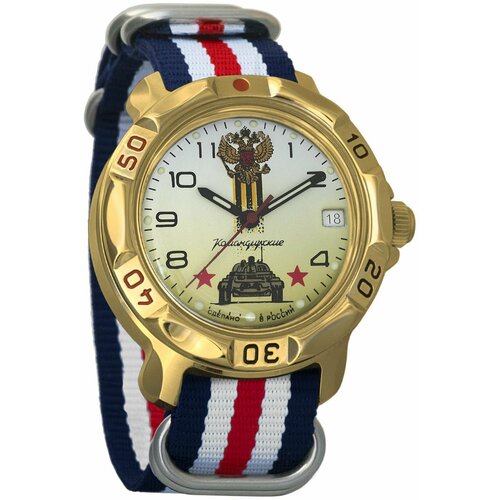 Наручные часы Восток Командирские, мультиколор наручные часы восток командирские механические командирские 819943 black черный