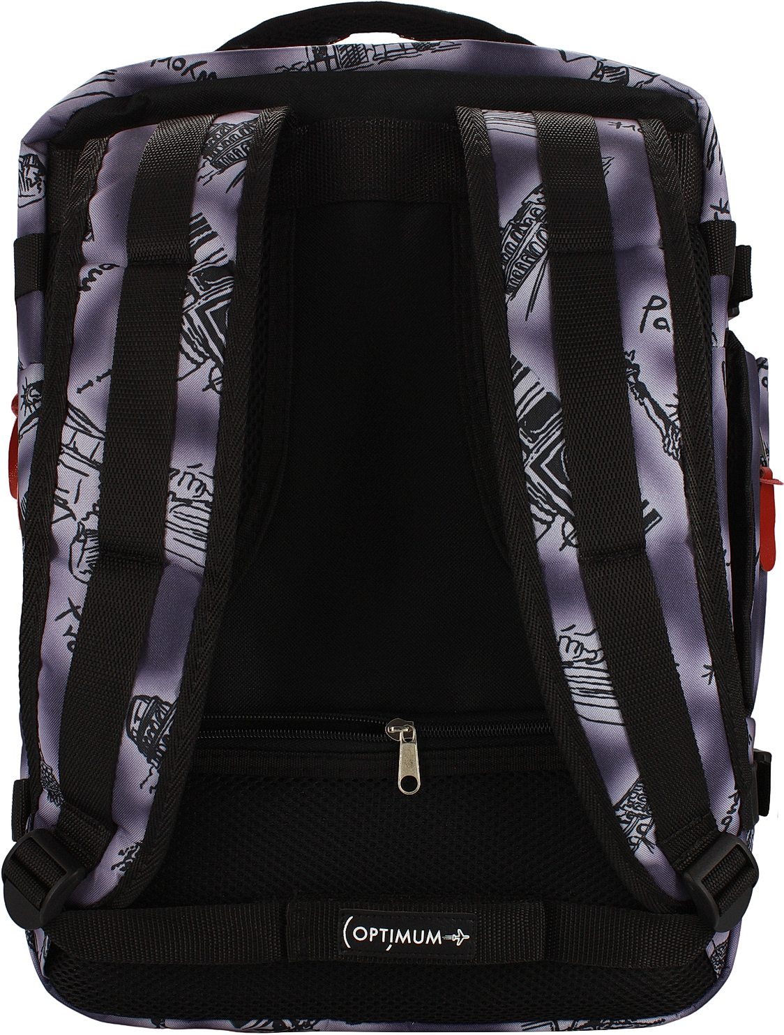 Рюкзак сумка дорожная чемодан ручная кладь 40х30х20 в самолет, города - фотография № 4