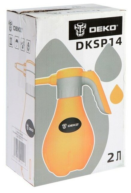 Распылитель аккумуляторный DEKO DKSP14, 3.7 В, 2 Ач, Li-ion, 2 л, 280 мл/мин, 2 режима - фотография № 7