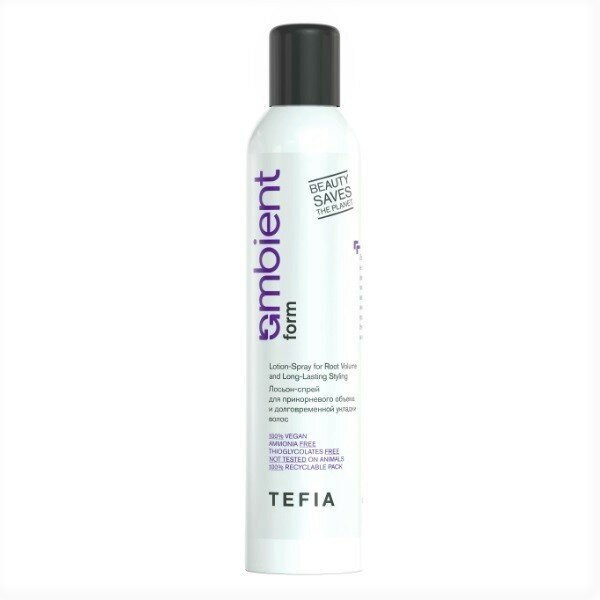 Tefia AMBIENT Form Лосьон-спрей для прикорневого объема и долговременной укладки волос, 250 мл