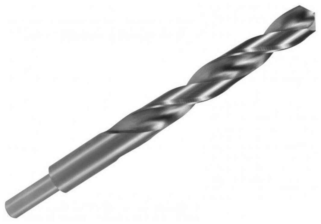 Сверло по металлу Кратон шлифованное с уменьшенным хвостовиком Р6М5 Ø15,0 х 169 мм, 1 05 16 010