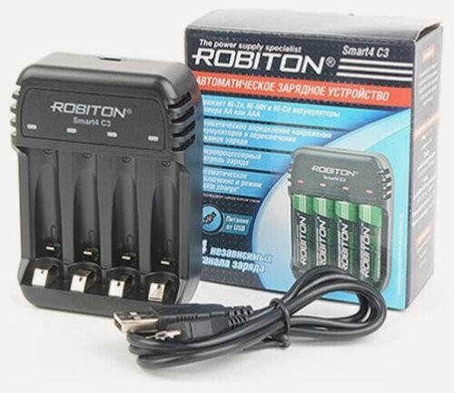 Изображение товара Зарядное устройство Robiton Smart4 C3