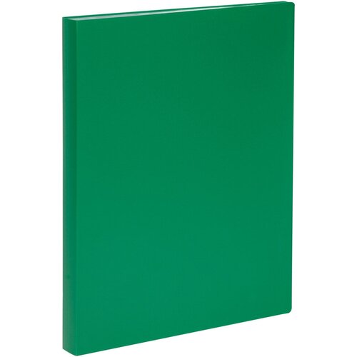 Стамм Папка с 40 вкладышами СТАММ А4, 21мм, 500мкм, пластик, зеленая