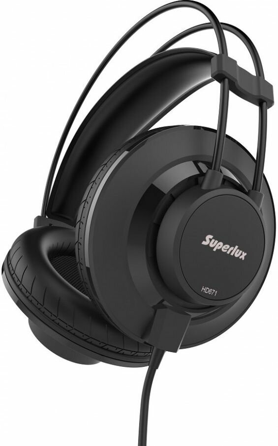 Superlux HD671 Black - Закрытые наушники из композитного материала