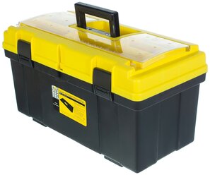 Ящик для инструмента Systec BEX24-3 300x310x590 мм, пластик, цвет чёрно-жёлтый