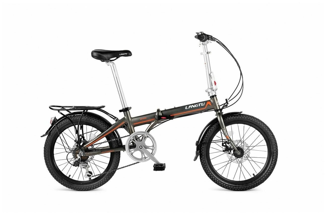 Велосипед LANGTU KF 200-20" -22г. (серый)