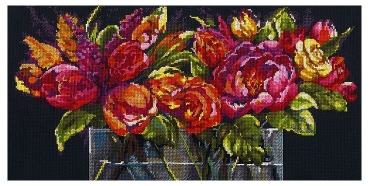 Dimensions Набор для вышивания Flowers of Joy (Цветы радости) 45,7 х 22,8 см (70-35364)