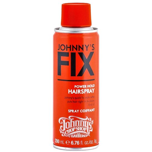 JOHNNYS CHOP SHOP Спрей для укладки волос Johnnys fix, сильная фиксация, 200 мл