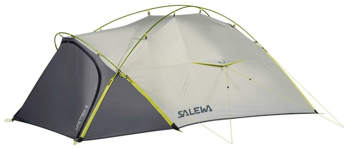 Палатка Salewa Litetrek III Tent Light Grey/Cactus