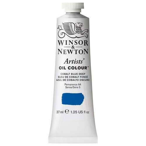 фото Масло winsor&newton "artists" 37 мл насыщенно-синий кобальт winsor & newton