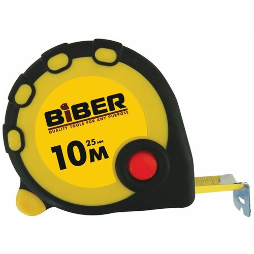 Рулетка Biber 40095 Standart 10 м/25 мм