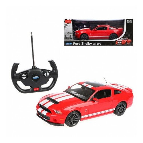 Машина р/у 1:14 Ford Shelby GT500 rastar машина р у 1 14 ford shelby gt500 цвет красный