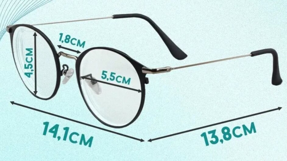 Готовые очки для зрения с диоптриями+2,0. Очки для дали мужские, женские. Очки для чтения. Очки на плюс и минус.