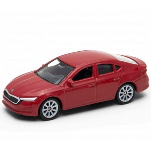 Машинка Welly SKODA OCTAVIA IV (43725) 1:38, 7 см, микс машинка welly 1 38 skoda octavia iv цвета в ассортименте 43806w