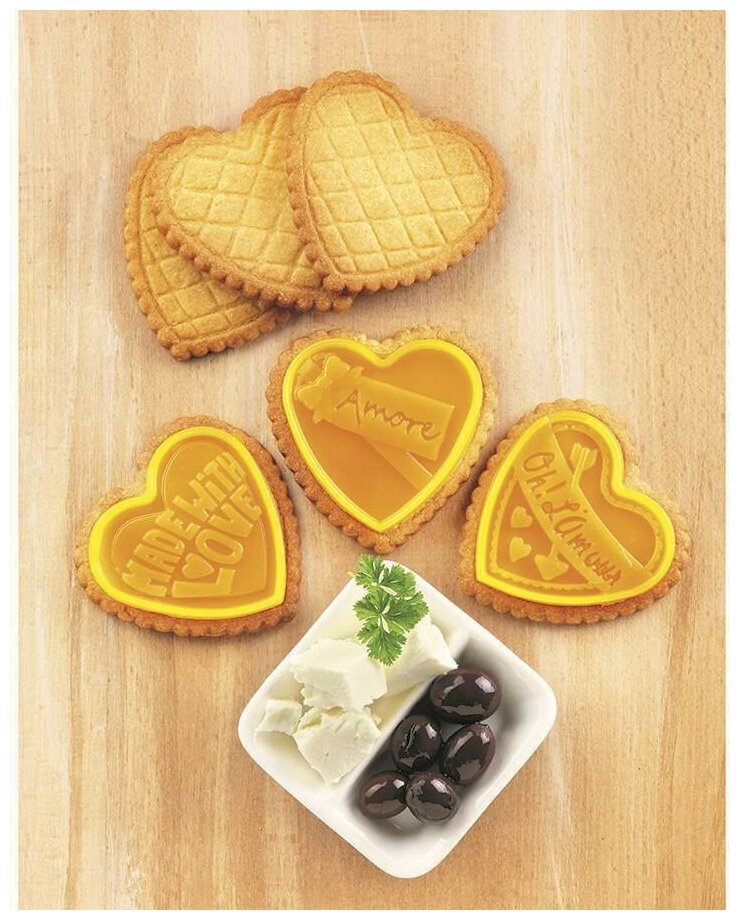 Набор для приготовления печенья cookie love Silikomart - фото №7