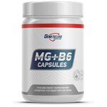 Отдельные минералы Geneticlab Nutrition Magnesium + B6 (60 капсул) - изображение