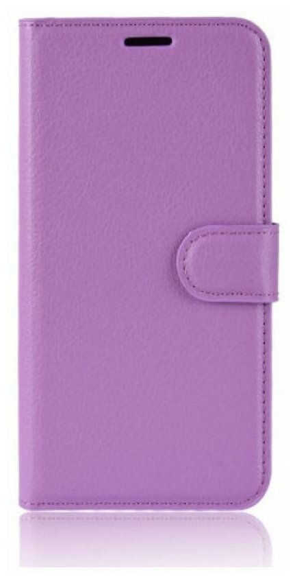 Brodef Wallet Чехол книжка кошелек для Xiaomi Redmi Note 8 Pro фиолетовый