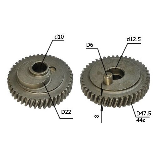 Шестерня лобзика Sturm, Stern, Omax JS-100BL, 100A (d-48х10 мм)