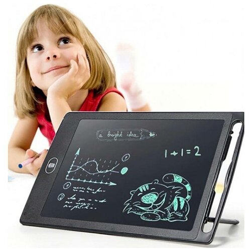фото Графический планшет для заметок и рисования lcd writing tablet 8'5 со стилусом (волшебный белый) oem