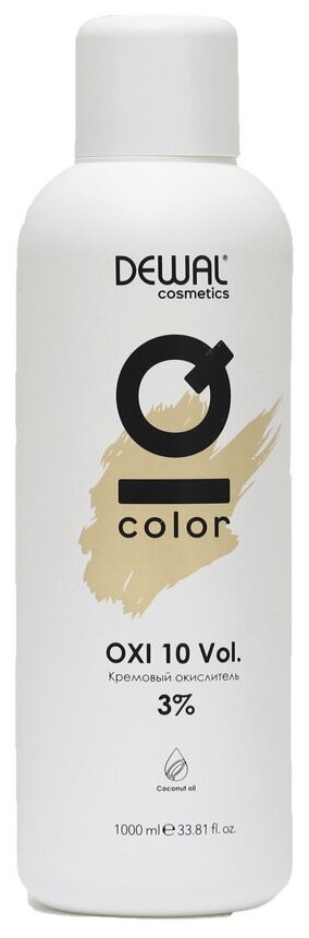 Dewal Cosmetics Кремовый окислитель IQ Color OXI 3 %, 1000 мл