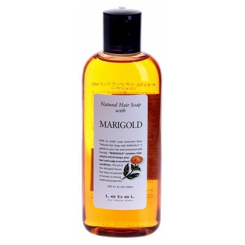 шампунь для волос с экстрактом календулы и ромашки natural hair soap with marigold шампунь 1000мл Шампунь для жирной кожи головы
