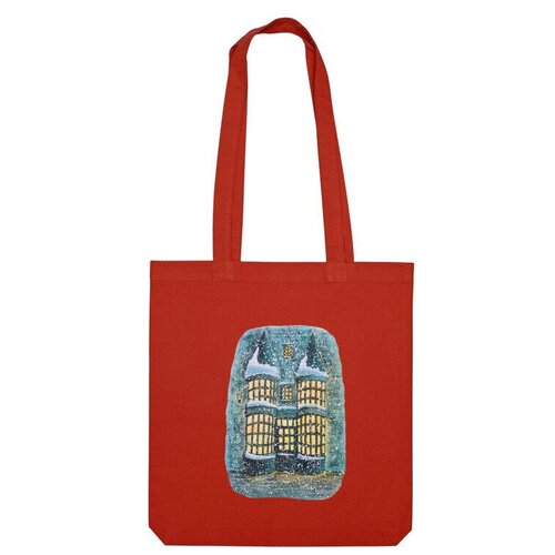 фото Сумка шоппер us basic, красный